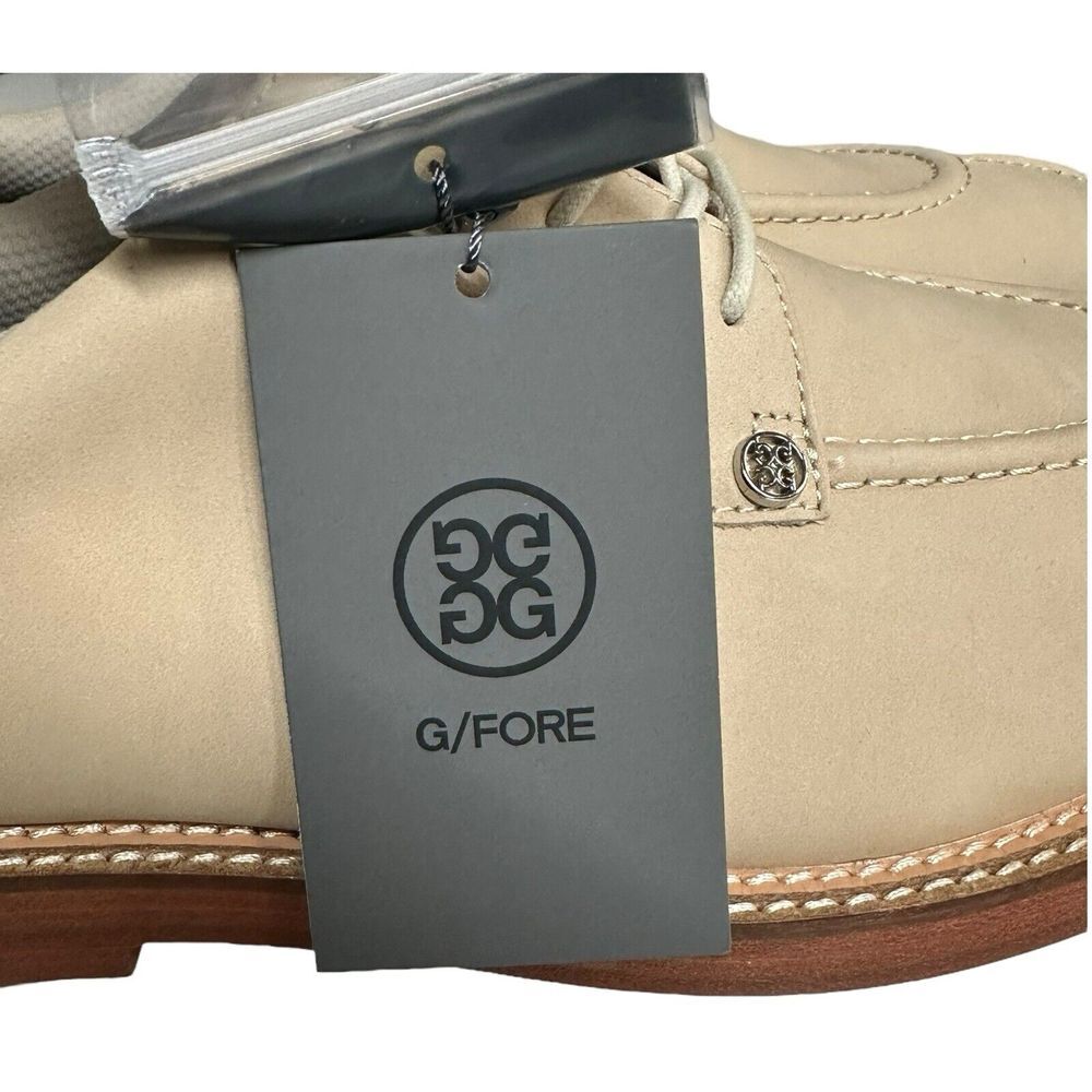 G/FORE Gallivanter Split Toe Waterproof Golf Shoe 9.5 Leather G4MA23EF14-STN - Picture 12 of 14